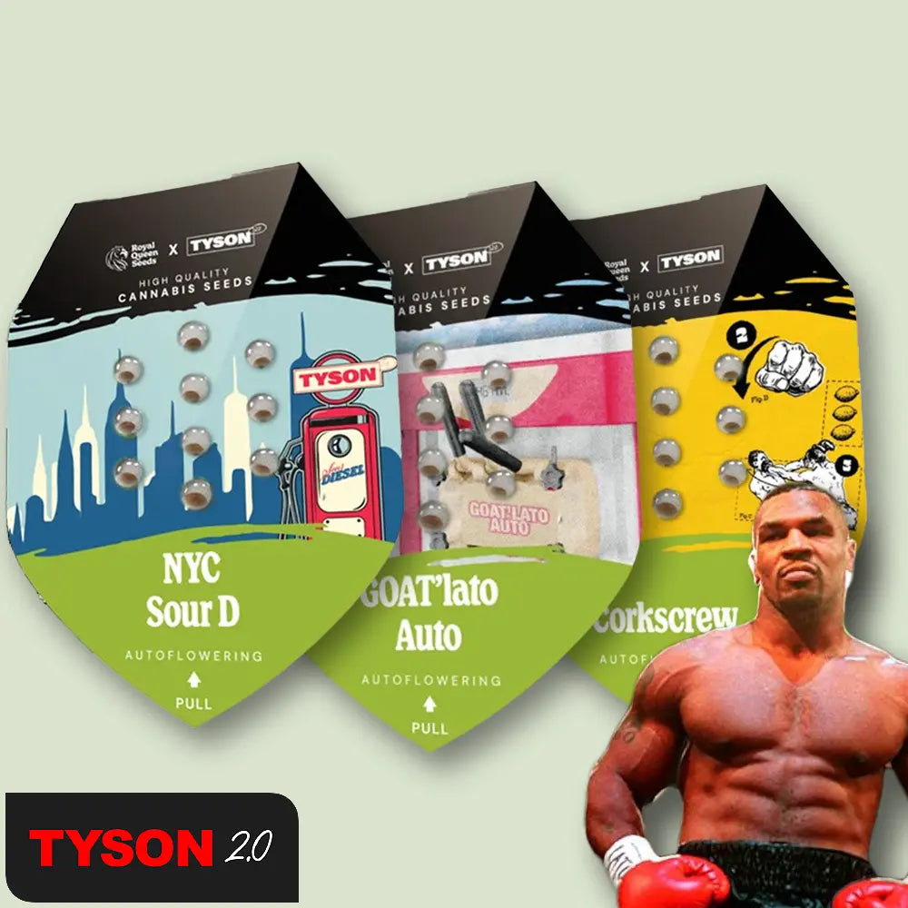 Royal Queen Seeds I 5-Pack Tyson Auto Bundle